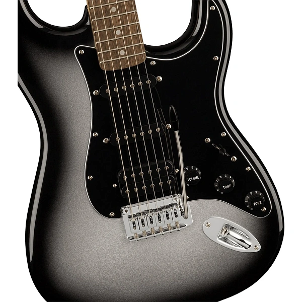 Электрогитара Fender Squier Affinity Stratocaster HSS LRL Silver Burst