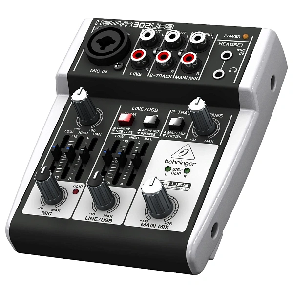 Микшерный пульт Behringer 302USB