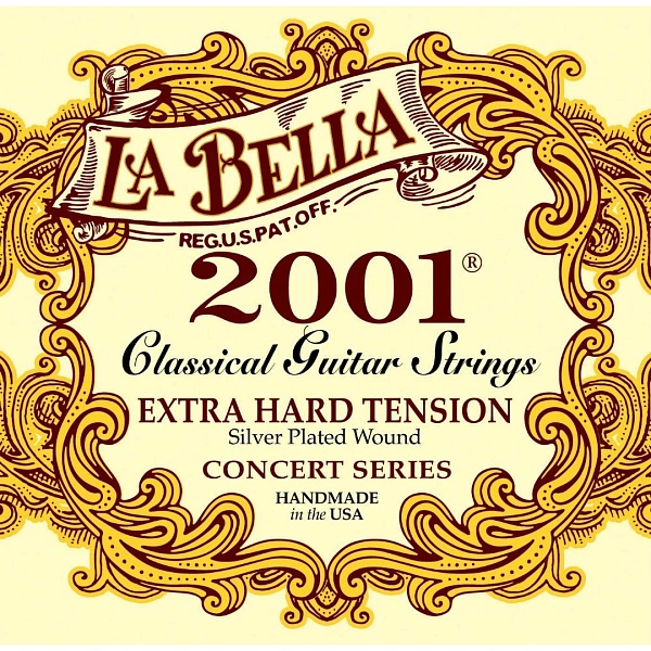 Струны для классической гитары La Bella 2001-EH