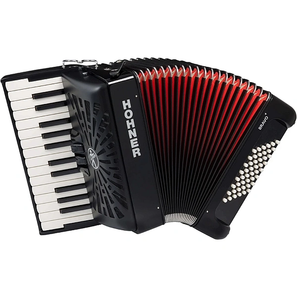 Аккордеон Hohner Bravo II 48 Black