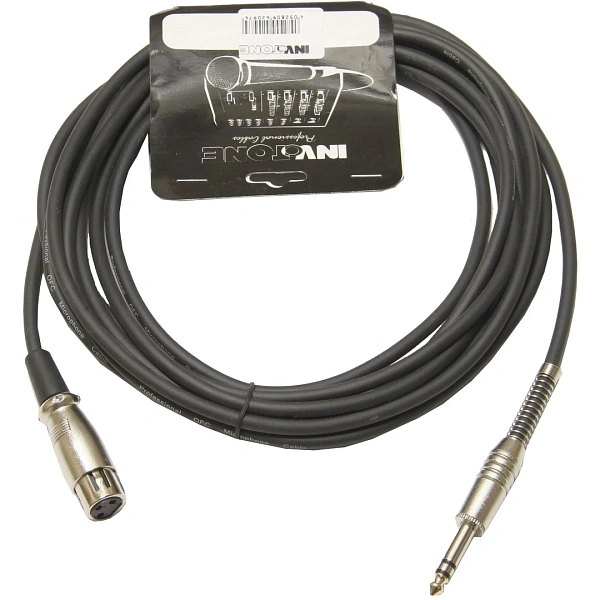 Микрофонный кабель Invotone ACM1010FS/BK