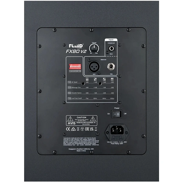 Студийный монитор Fluid Audio FX80 V2