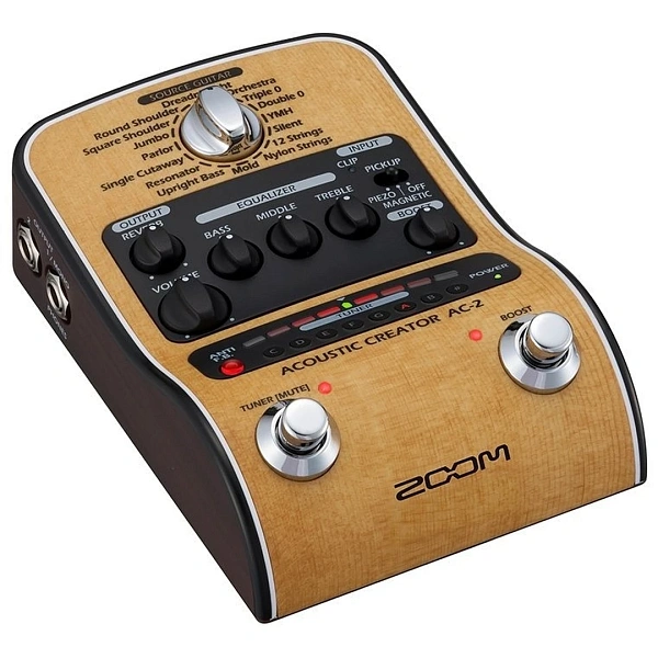 Процессор для акустической гитары Zoom AC-2 Acoustic Creator