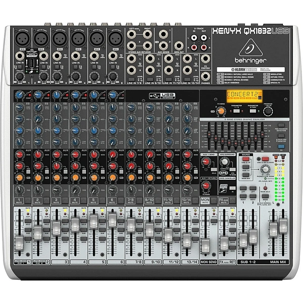 Микшерный пульт Behringer QX1832USB