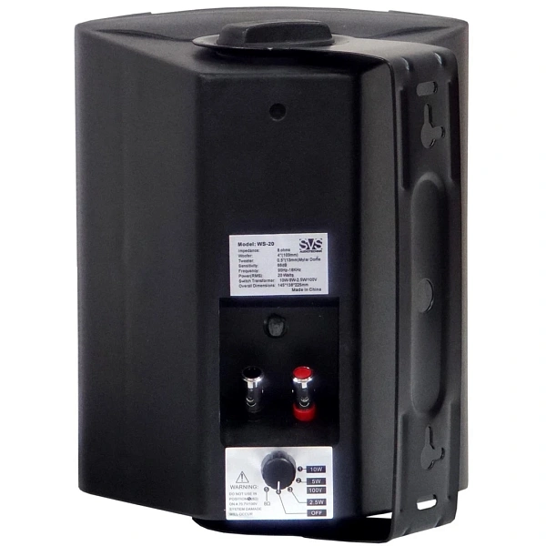 Пассивная акустическая система SVS Audiotechnik WS-20 Black