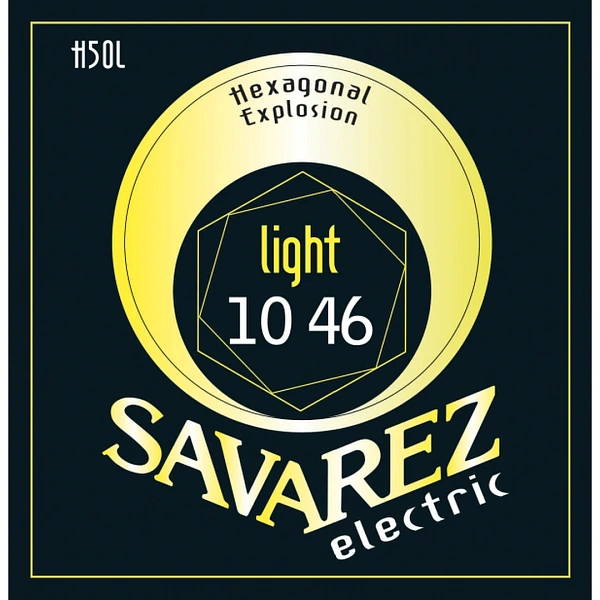 Струны для электрогитары Savarez H50L Hexagonal Explosion 10-46