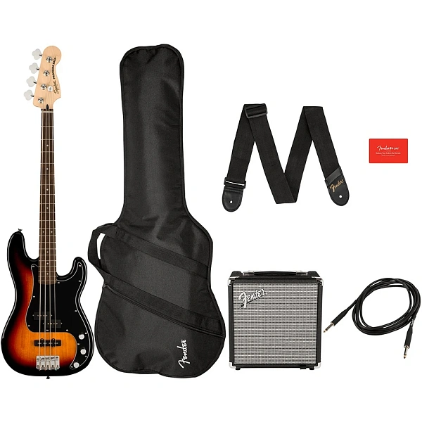 Гитарный набор Fender Squier Affinity Precision Bass PJ Pack LRL 3-Color Sunburst