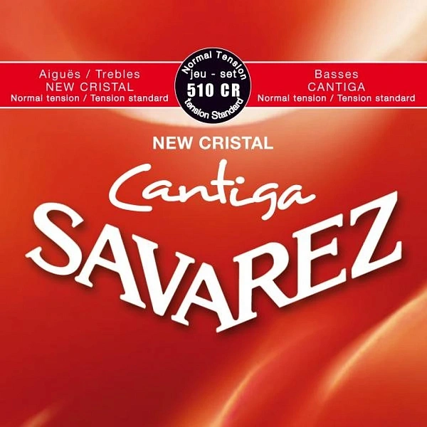 Струны для классической гитары Savarez 510CR New Cristal Cantiga Normal