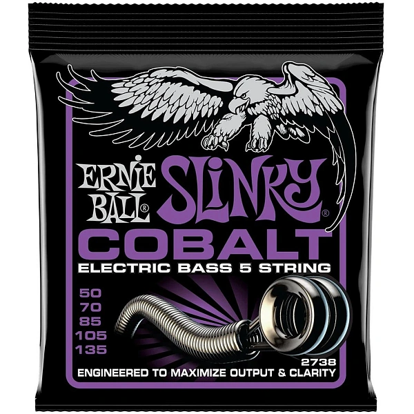 Струны для бас-гитары Ernie Ball 2738 50-135