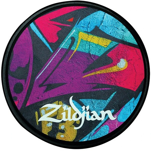 Тренировочный пэд Zildjian 12" ZXPPGRA12 Grafitti Practice Pad