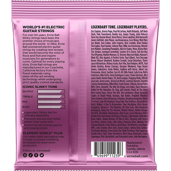 Струны для электрогитары Ernie Ball 3213 10.5-48
