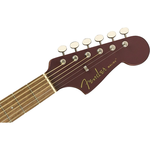Электроакустическая гитара Fender Malibu Player Burgundy Satin WN