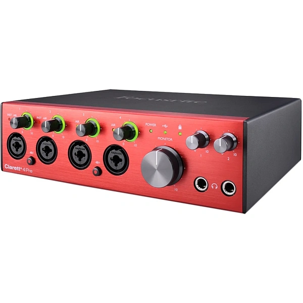 Аудиоинтерфейс Focusrite Clarett+ 4Pre