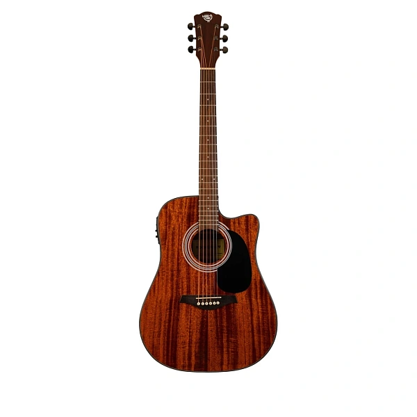 Электроакустическая гитара Rockdale Aurora D6 C E ALL-MAH Gloss