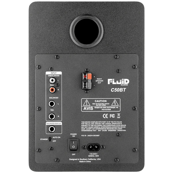 Студийные мониторы Fluid Audio C50BT