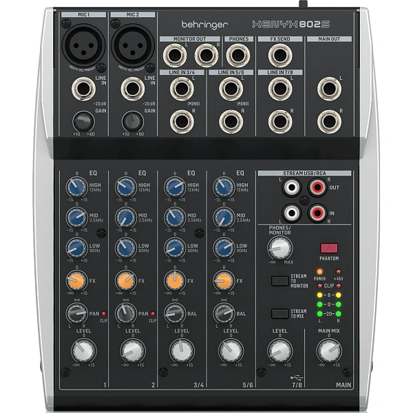 Микшерный пульт Behringer XENYX 802S