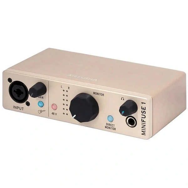 Аудиоинтерфейс Arturia MiniFuse 1 Champagne
