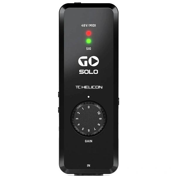 Аудиоинтерфейс TC Helicon Go Solo