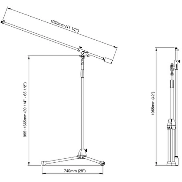 Микрофонная стойка Tama Ironworks MS737BK