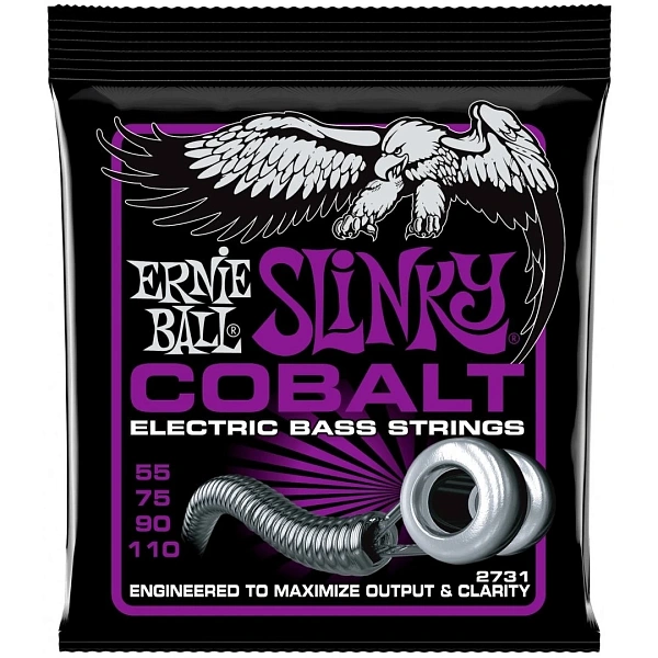 Струны для бас-гитары Ernie Ball 2731 Cobalt 55-110