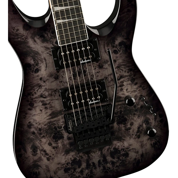 Электрогитара Jackson JS32 JS Series Dinky DKAP Transparent Black