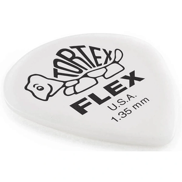 Медиатор Dunlop 466R1.35 Tortex Flex Jazz III XL 1.35