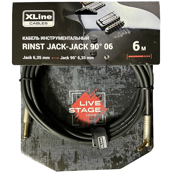 Инструментальный кабель Xline RINST Jack-Jack 9006