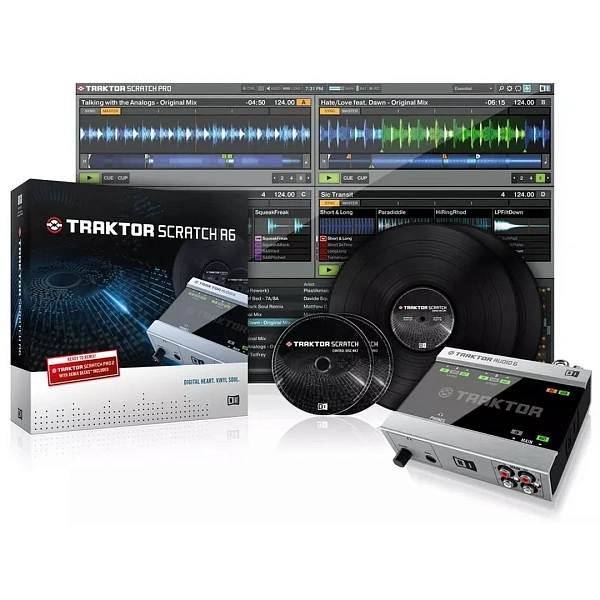 DVS система Native Instruments Traktor Scratch A6