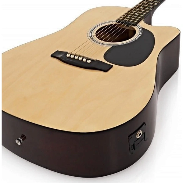 Электроакустическая гитара Fender Squier SA-105CE Natural CW