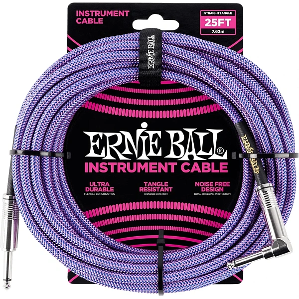 Инструментальный кабель Ernie Ball P06069 Purple