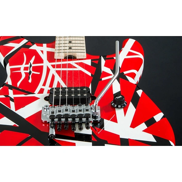Электрогитара EVH Striped Series R/B/W MN