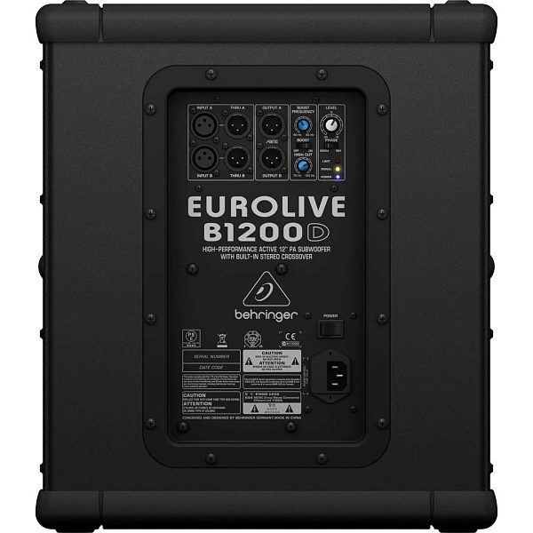 Сабвуфер Behringer B1200D-Pro