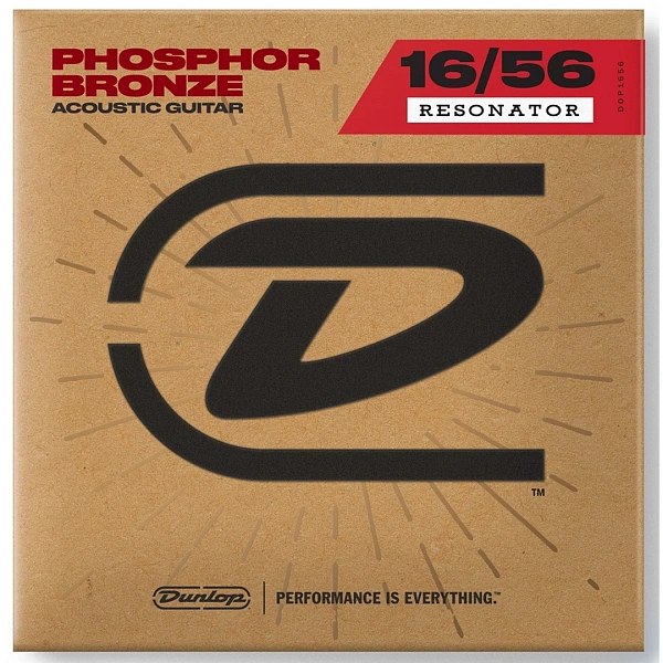 Струны для резонаторной гитары Dunlop DOP1656 16-56
