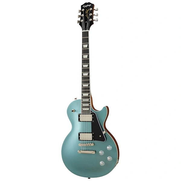 Электрогитара Epiphone Les Paul Modern Faded Pelham Blue