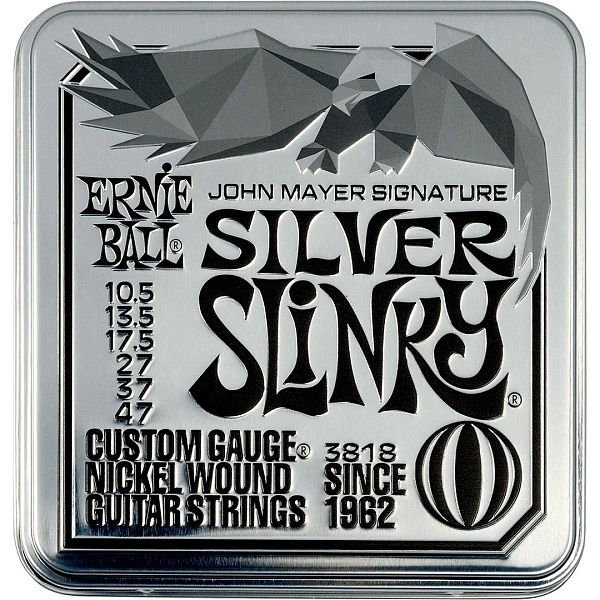 Струны для электрогитары Ernie Ball 3818 John Mayer 10.5-47 3 Pack