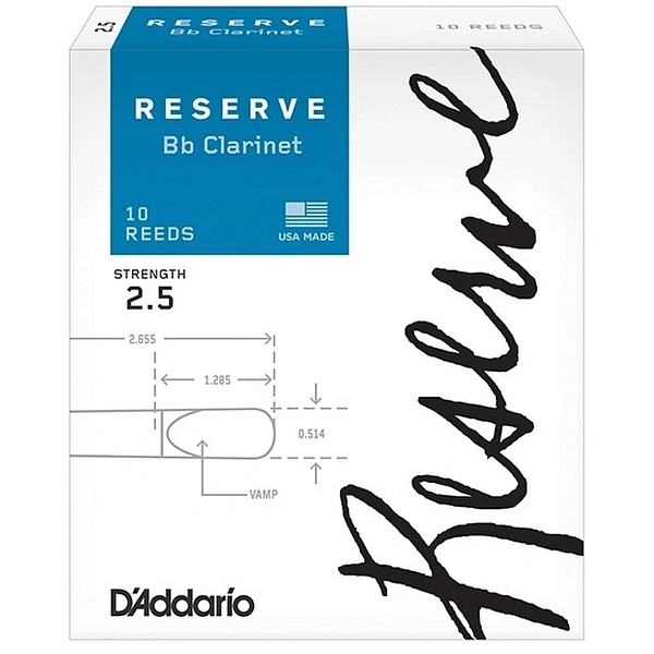 Трость для кларнета Bb Rico DCR1025
