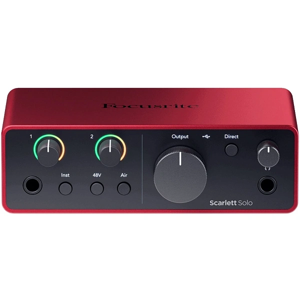 Аудиоинтерфейс Focusrite Scarlett Solo 4th gen