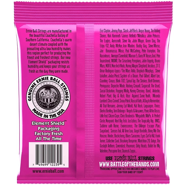 Струны для электрогитар Ernie Ball 2239 9-42