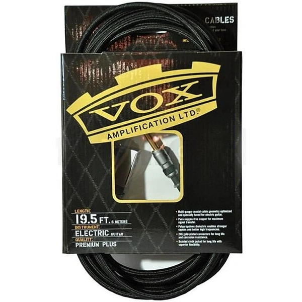 Инструментальный кабель Vox VGC-19BK