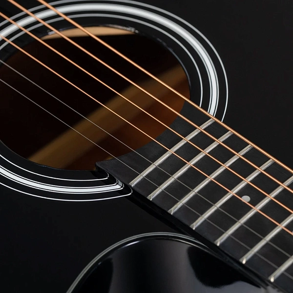 Электроакустическая гитара Rockdale Aurora D5 C BK E Gloss