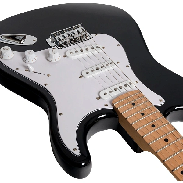Электрогитара Rockdale Stars Plus SSS Maple Black
