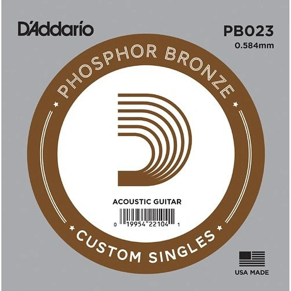 Струна для акустической гитары D’Addario PB023