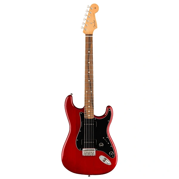 Электрогитара Fender Noventa Stratocaster PF Crimson Red Transparent