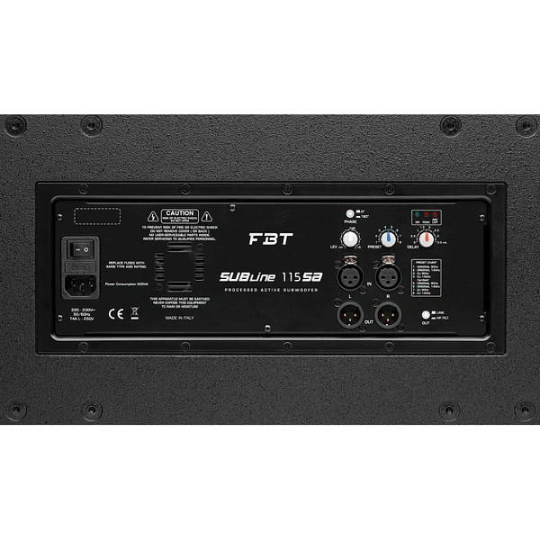 Сабвуфер FBT SUBLINE 115SA