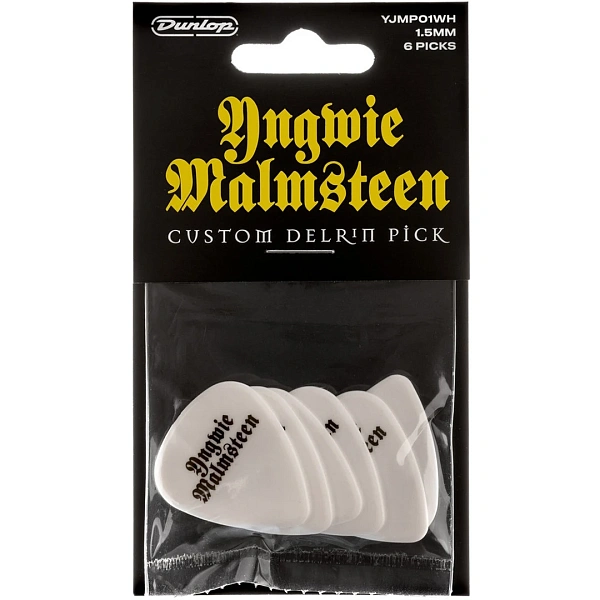 Набор медиаторов Dunlop YJMP01WH Yngwie Malmsteen 1.5