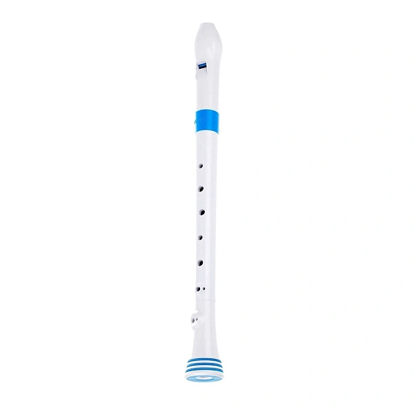Блокфлейта Nuvo Recorder German White/Blue