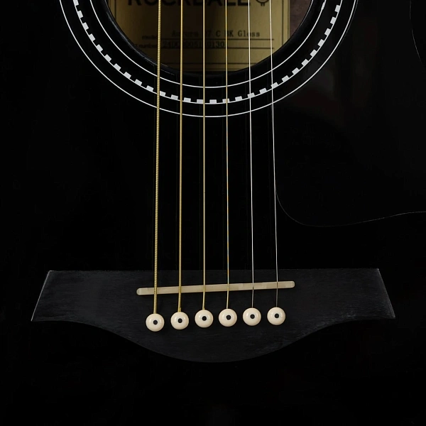Акустическая гитара Rockdale Aurora D7 C BK Gloss