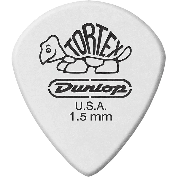 Медиатор Dunlop 478R1.50 Tortex White Jazz III 1.5