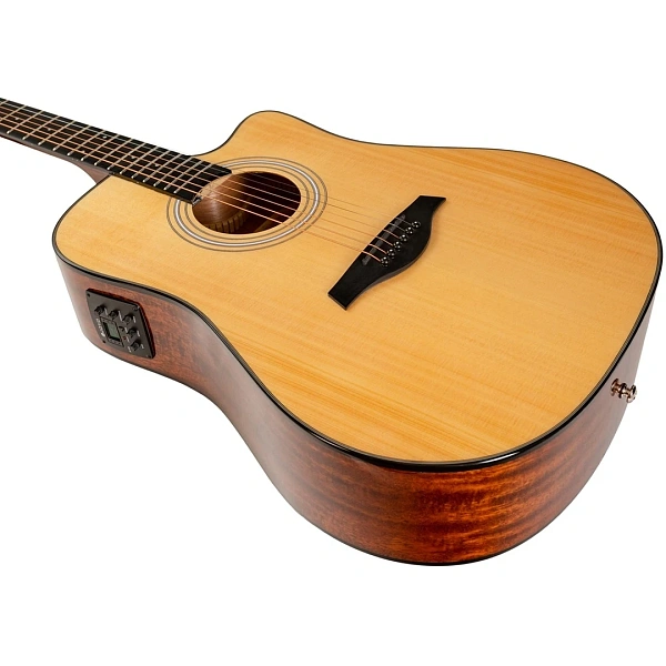 Электроакустическая гитара Rockdale Aurora D5 C NAT E Gloss