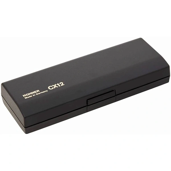Губная гармошка Hohner CX 12 Black 7545/48 E